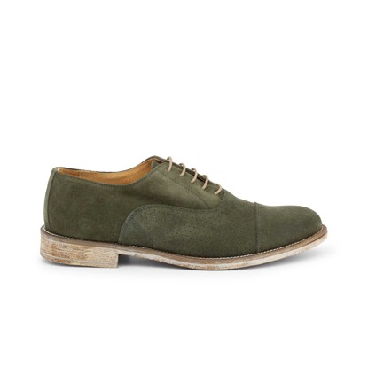 Picture of Duca Di Morrone Men Shoes 1003 Camosciobucato Green