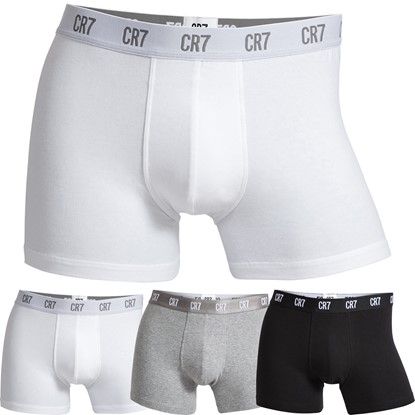 Picture of Cr7 Cristiano Ronaldo Men Underwear 8100-49 Tripack Black